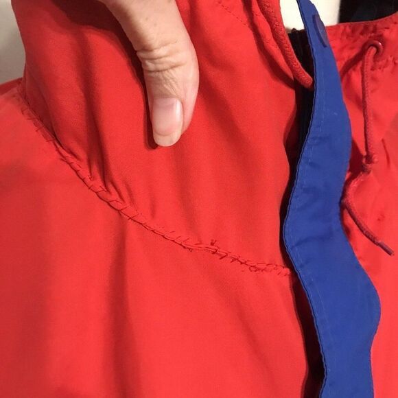 VTG Helly Hansen Equipe Ski Jacket 90s Coat Ski Colorblock Tech Waterproof L - Picture 10 of 12